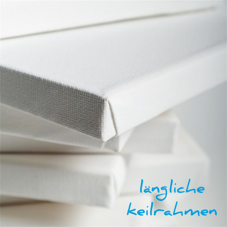 längliche leinwände auf keilrahmen