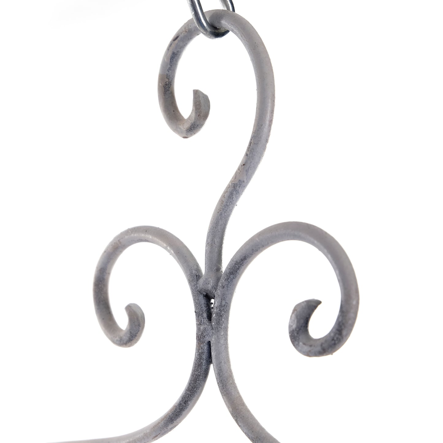 1 KLEIDERBÜGEL "AMELIE" | Metall, weiß, 41 cm | Kleiderhaken