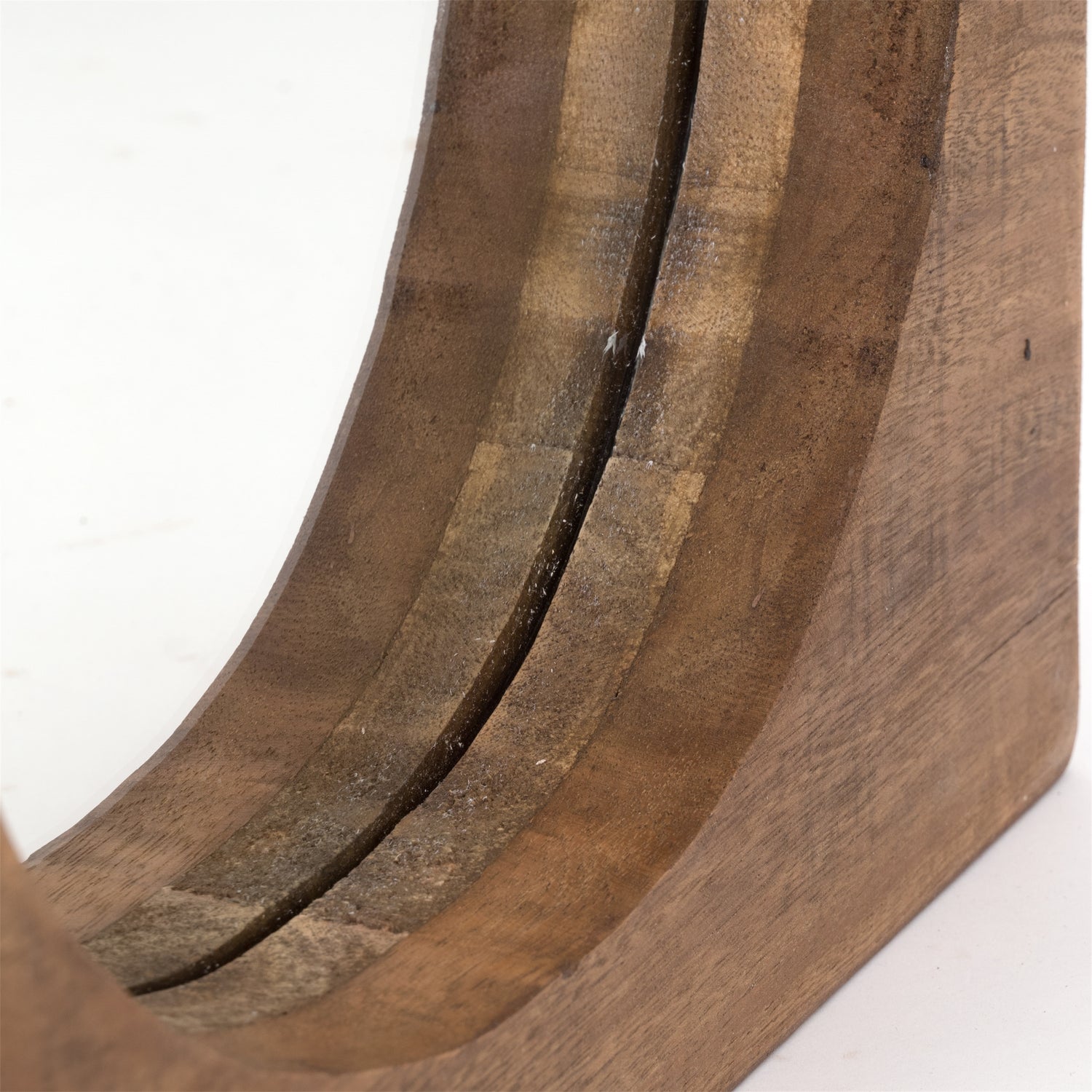 WANDSPIEGEL "NATURAL 40" | Massivholz, 40 cm | Holzspiegel