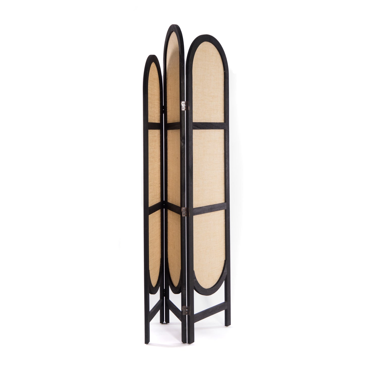 RAUMTEILER "ARCO" | Leinen, 170 cm | Paravent, Sichtschutz