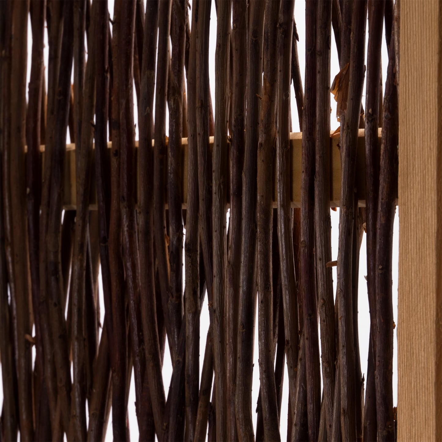 RAUMTEILER "BOSCA" | Weidenholz, 170 cm | Natur Paravent