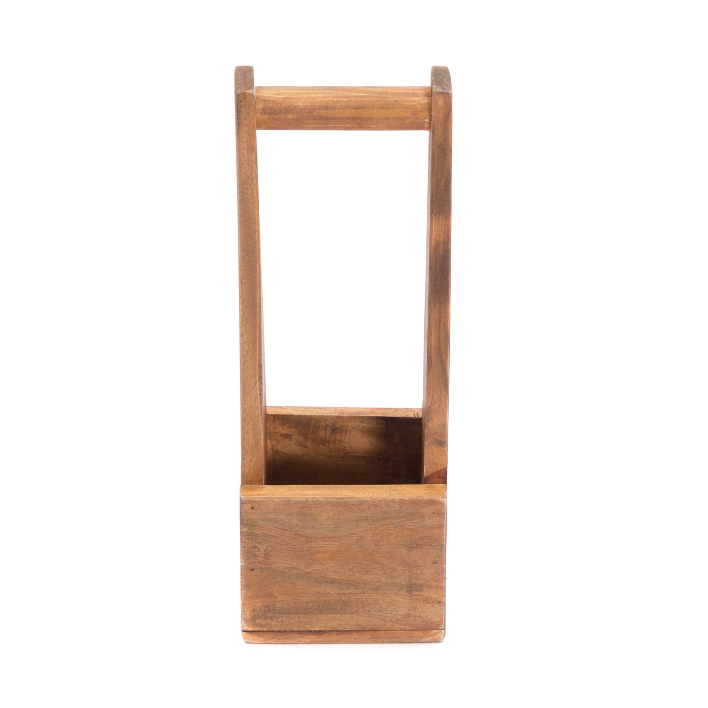 HOLZ FLASCHENHALTER "PORTE" | für 1 Flasche, Mahagoni | Flaschenträger