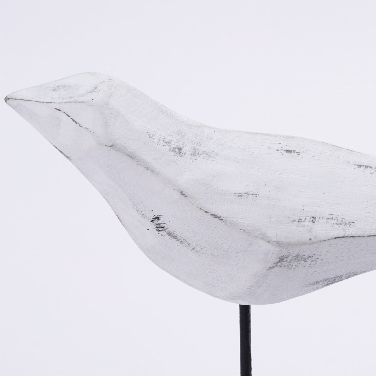 VOGEL SKULPTUR "KIKKI 56" | Mangoholz | Deko Aufsteller Vogel