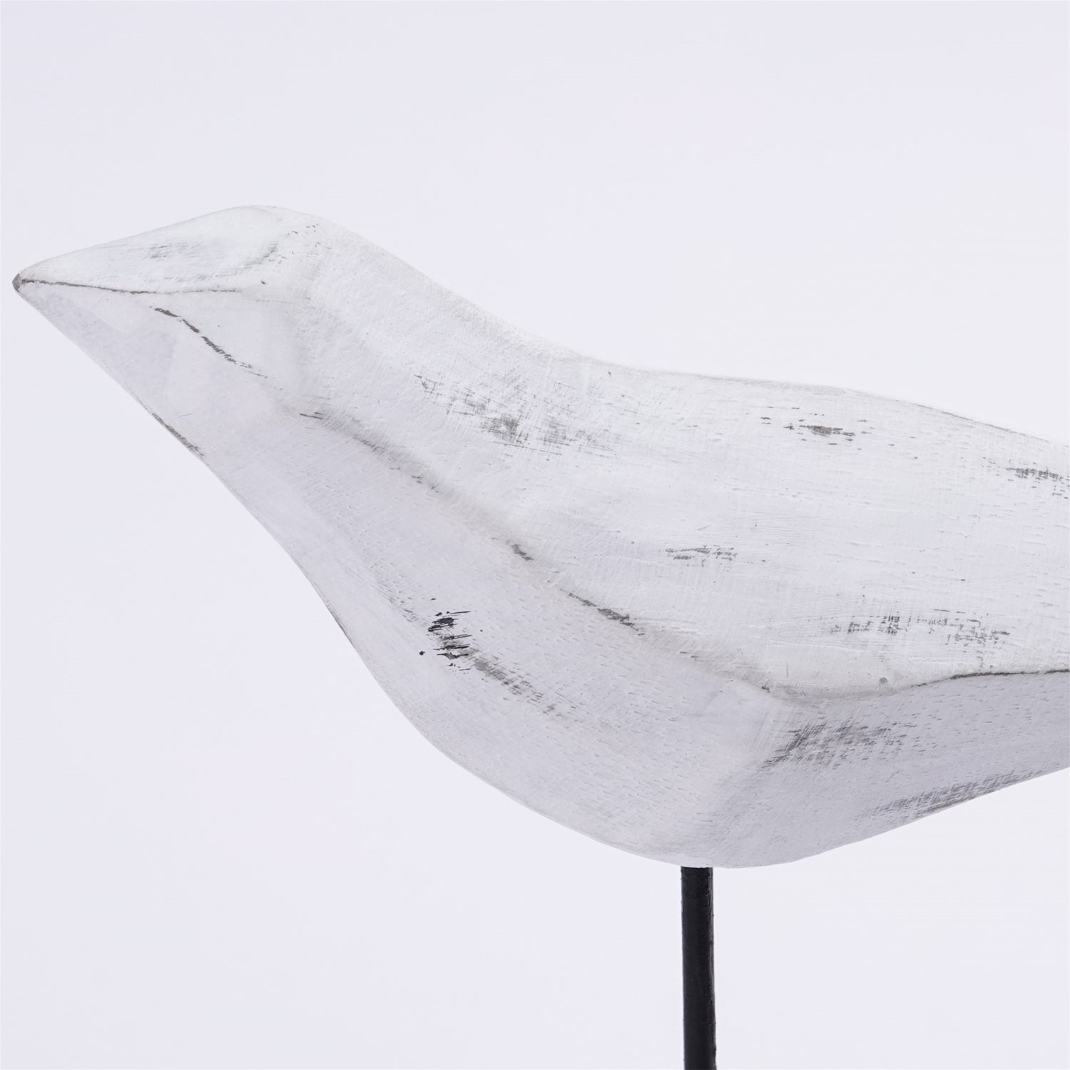 VOGEL SKULPTUR "KIKKI 56" | Mangoholz | Deko Aufsteller Vogel