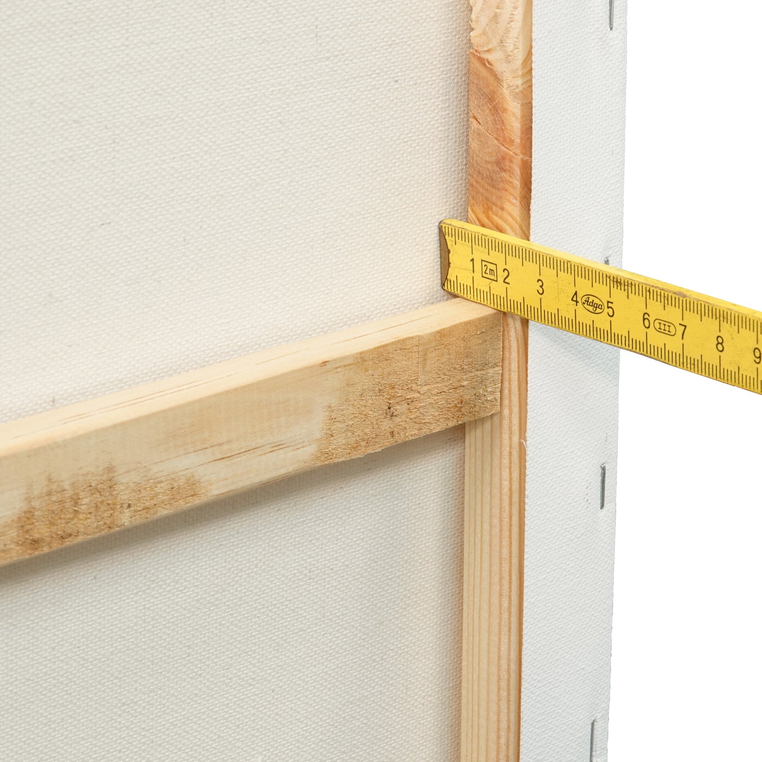 2 B.K. PLUS  Leinwände | 90x180 cm | auf Keilrahmen, 100% Baumwolle