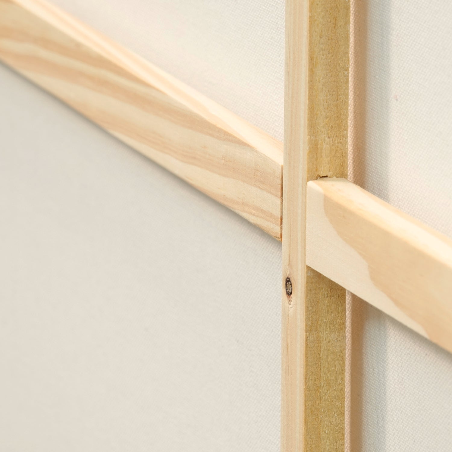 2 B.K. PLUS  Leinwände | 90x180 cm | auf Keilrahmen, 100% Baumwolle