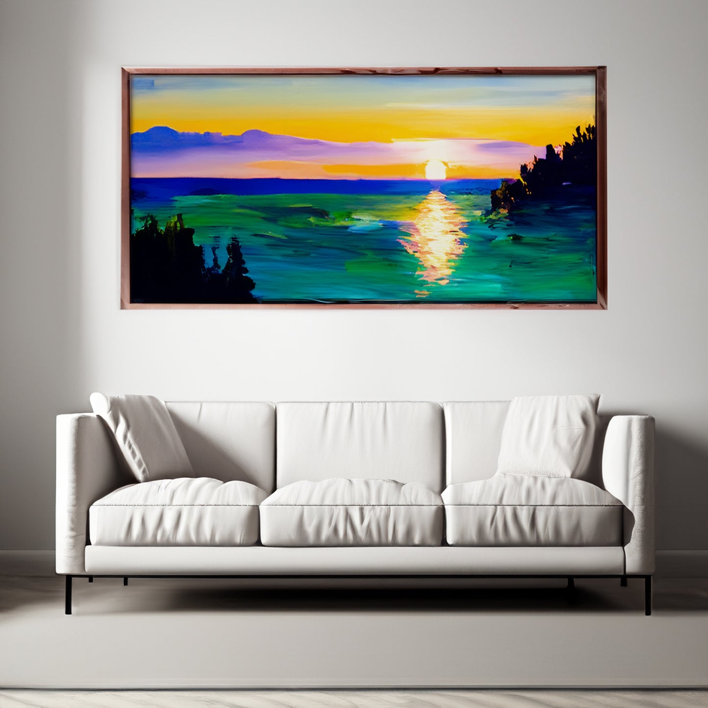 2 B.K. PLUS  Leinwände | 100x180 cm | auf Keilrahmen, 100% Baumwolle