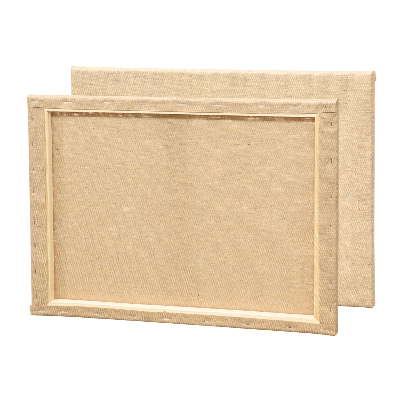 2x ARTIKUM JUTE 60x80cm | bemalungsfertige Leinwände