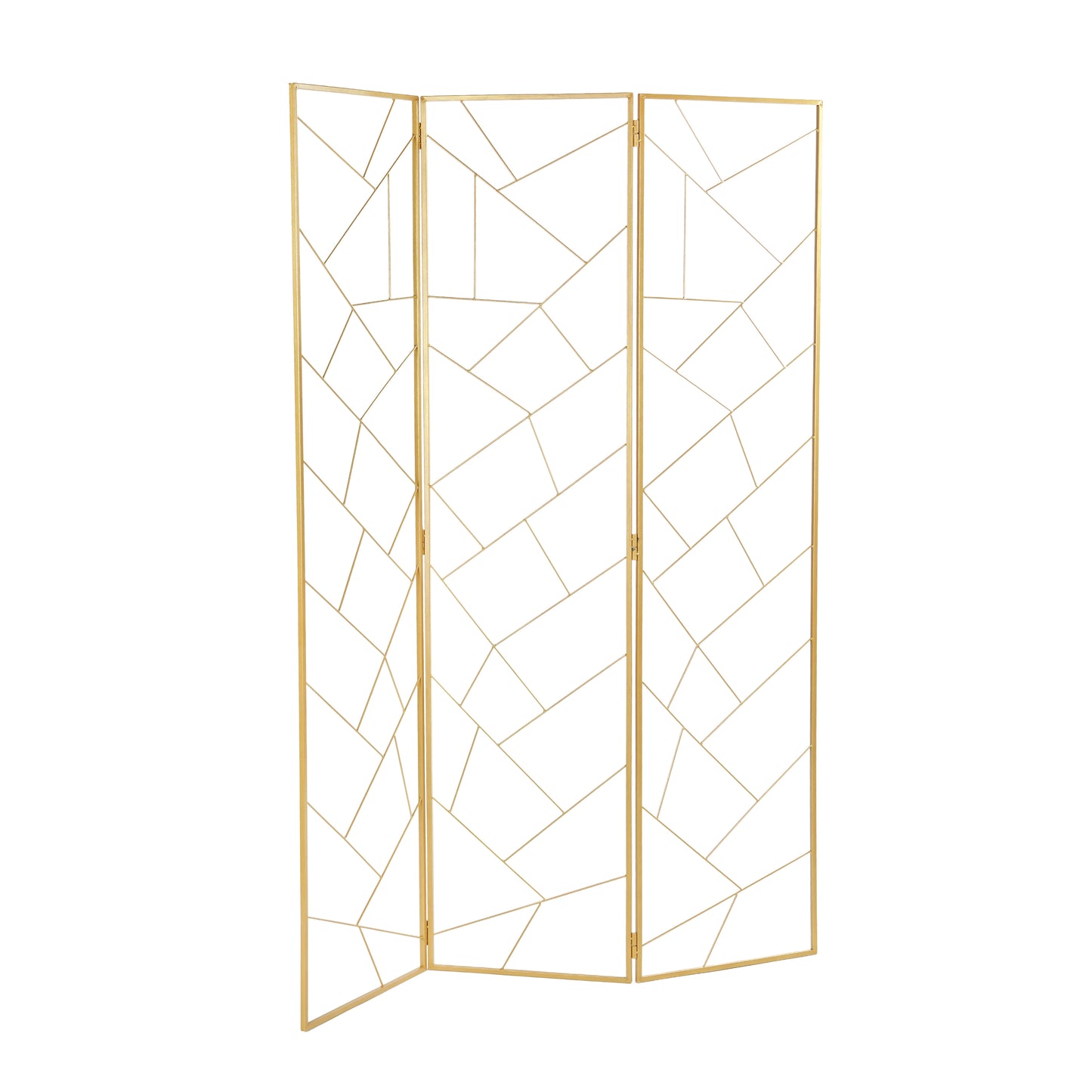 RAUMTEILER "MOSAIC" | Metall, gold, 170x120cm | Paravent