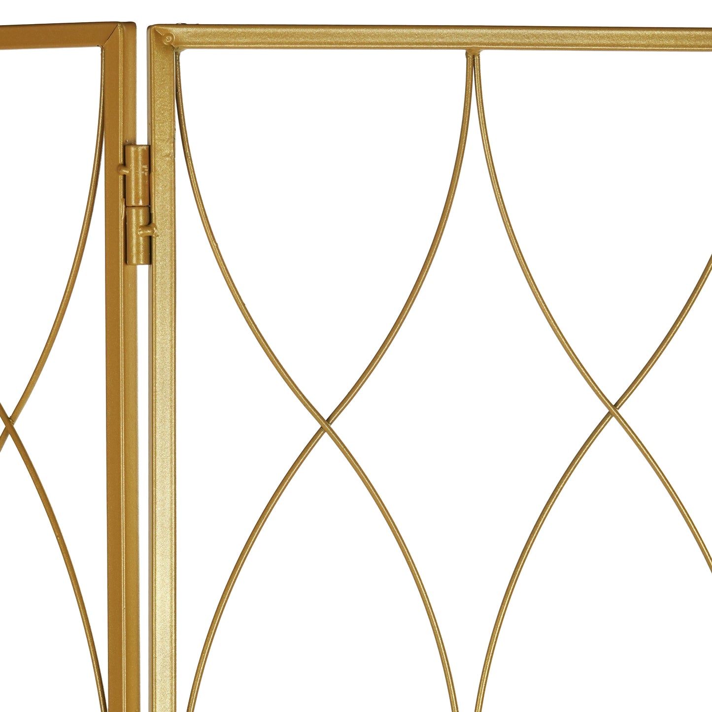 RAUMTEILER "LOUNGE" | Metall, gold, 170x120cm | Paravent