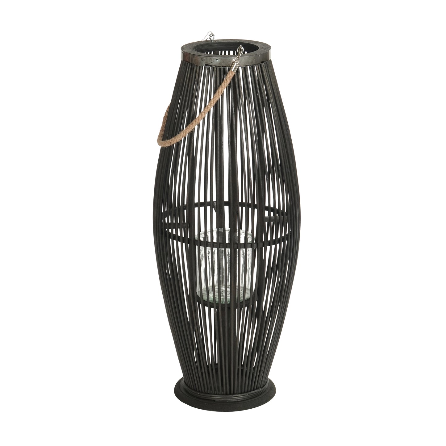 Deko LATERNE "ZYA" | Bambus | Natur Windlicht