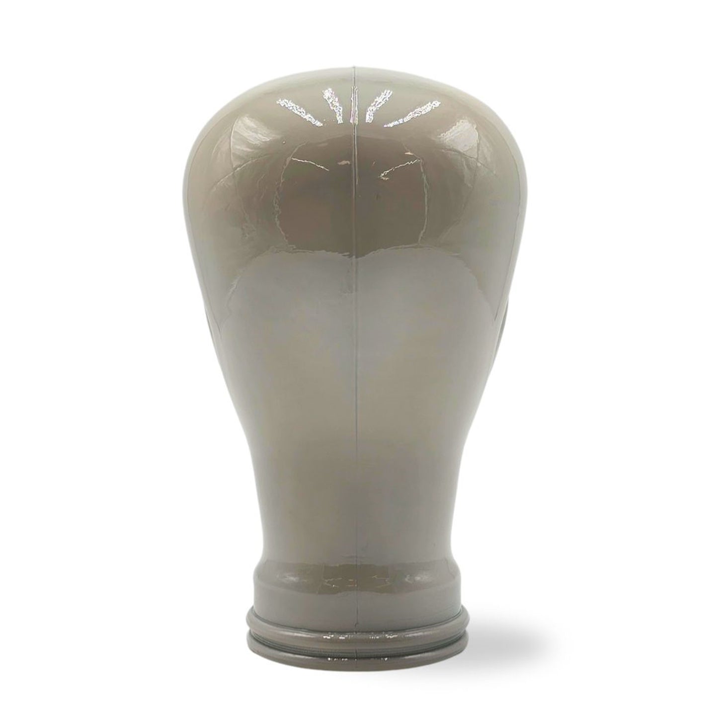 Glas KOPFHÖRERSTÄNDER voll Glanz + matt | 29cm Glaskopf Skulptur