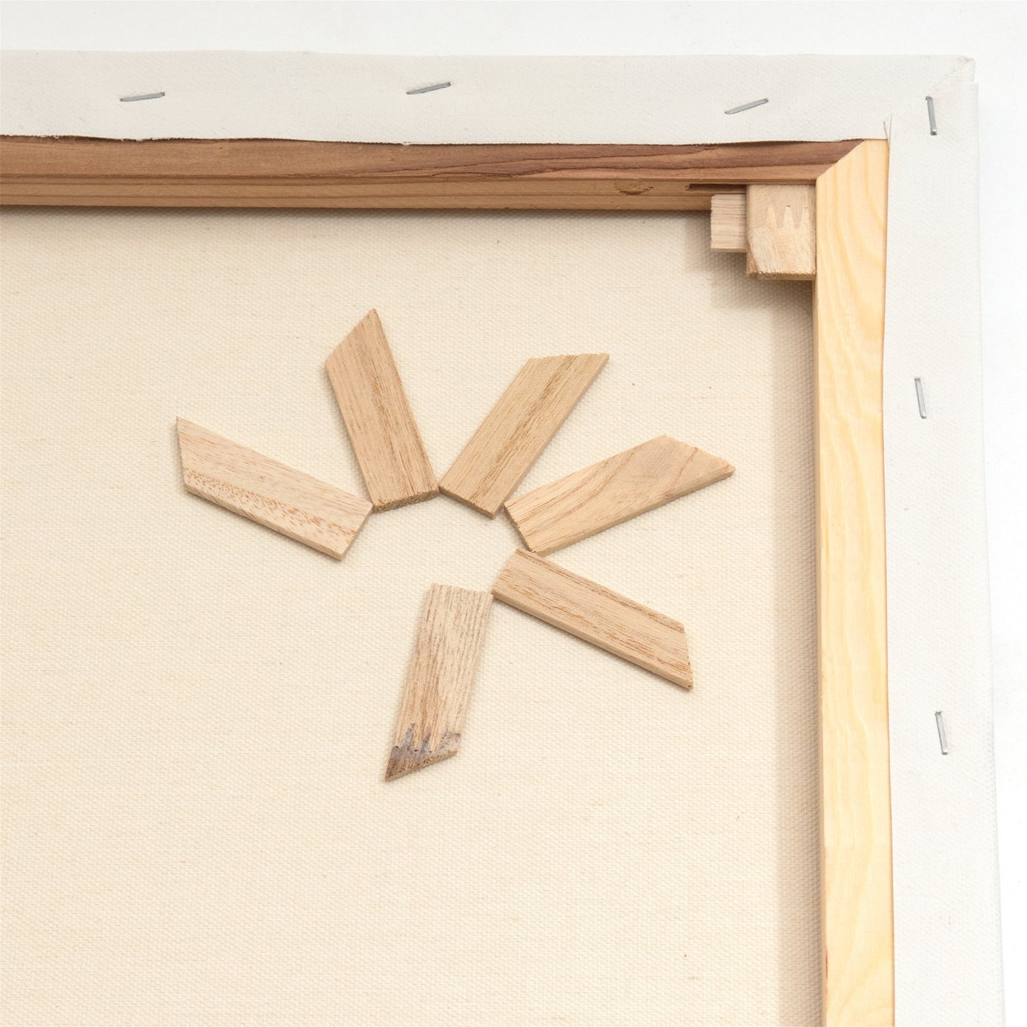 2 B.K. PLUS  Leinwände | 100x160 cm | auf Keilrahmen, 100% Baumwolle