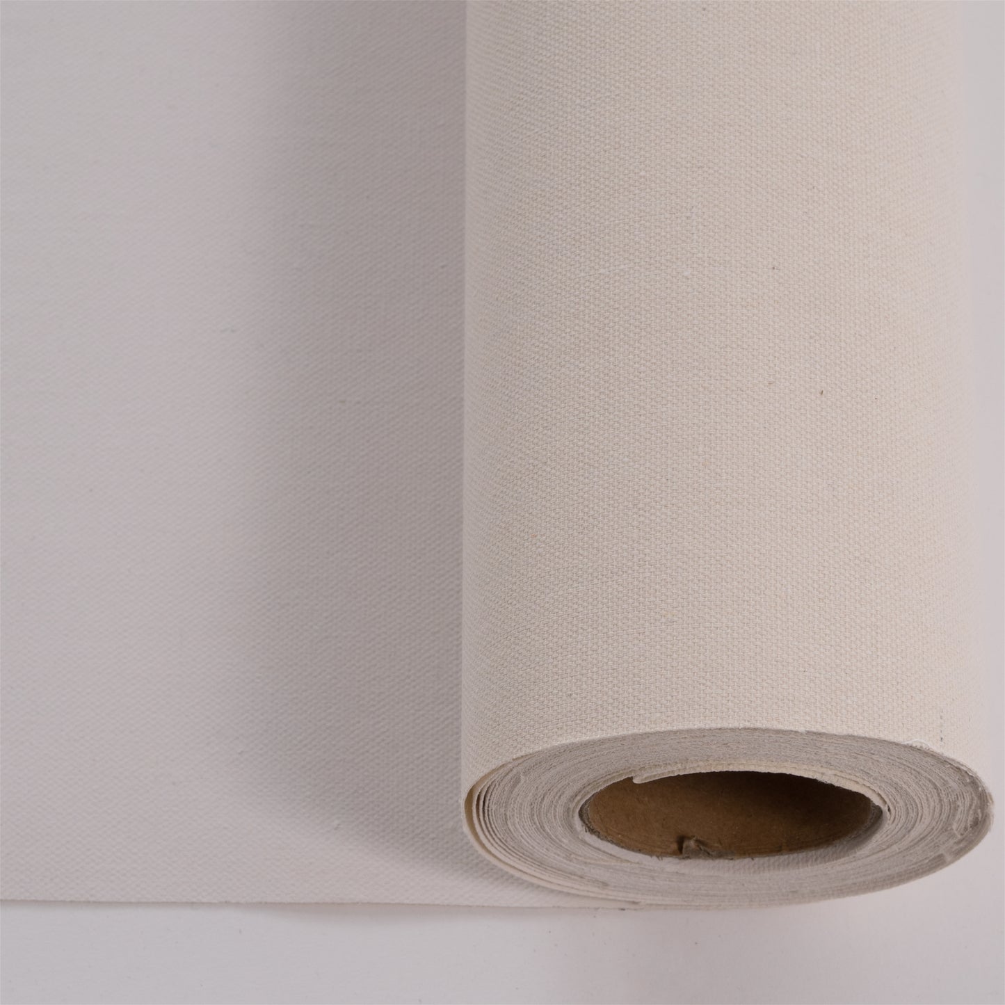 Leinwand auf Rolle 1,6x10m 380g/m² Baumwollgewebe mit Gesso grundiert