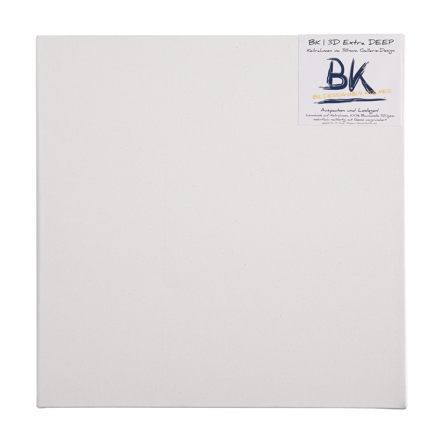 4x BK DEEP EDGE KEILRAHMEN 80x80cm | Leinwände extra hohen Keilrahmen