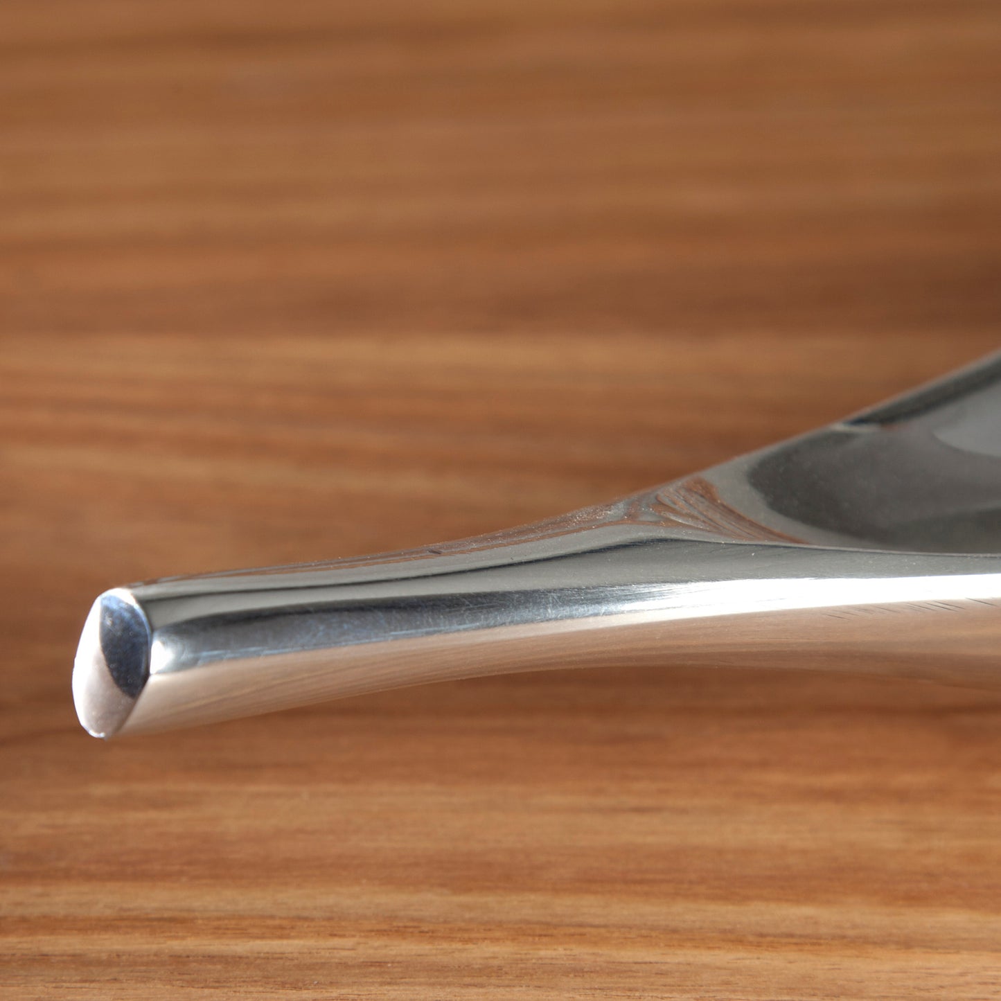 DEKO SCHALE "SHORT LEAF" | 40 cm, silber | Dekoteller
