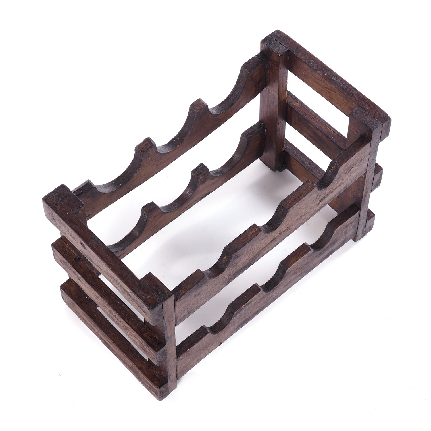 Holz FLASCHENHALTER "GRAPE" für 6 Flaschen 26x39cm(HxB)