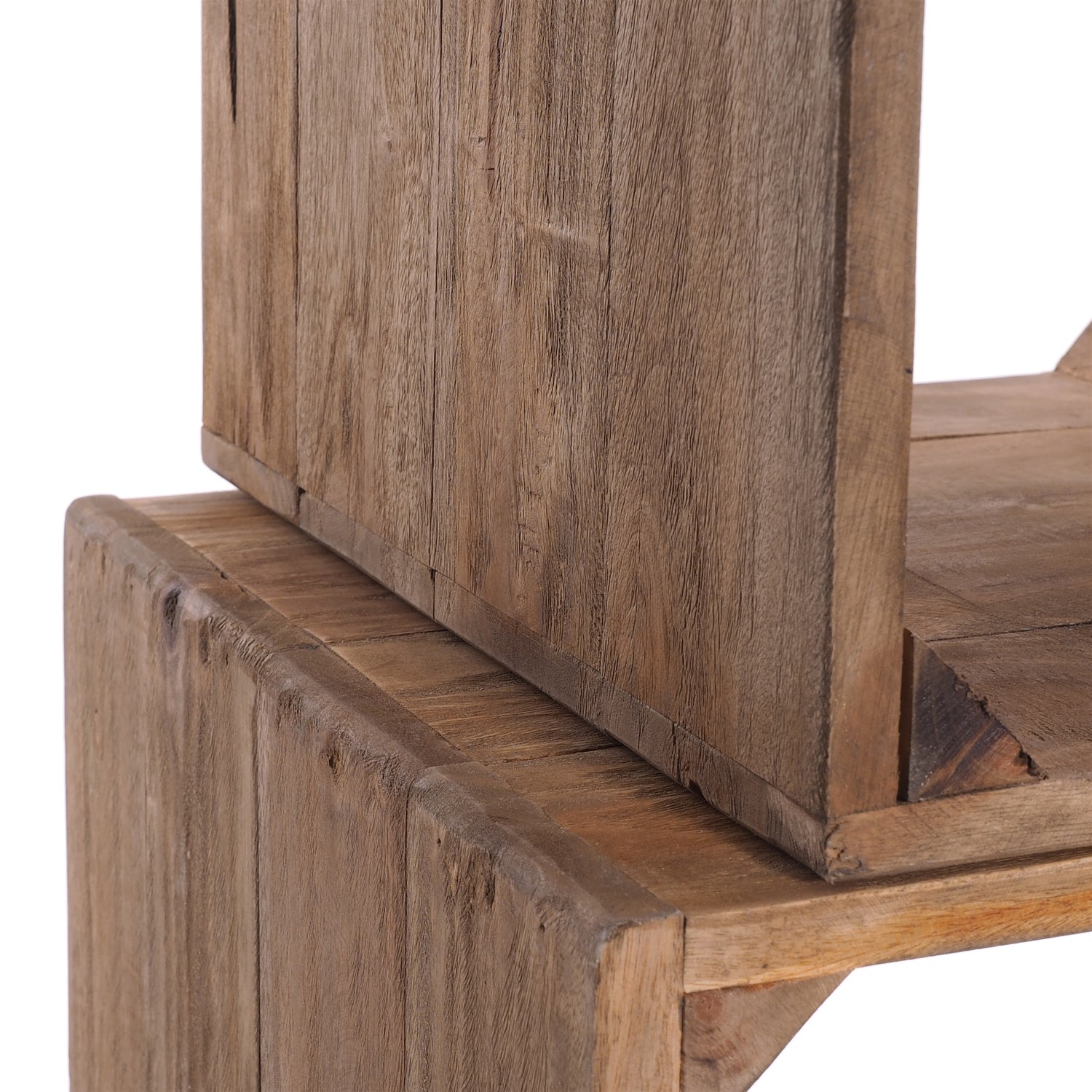 REGAL SET "VINTAGE CUBES" | Mahagoni | Holzregale