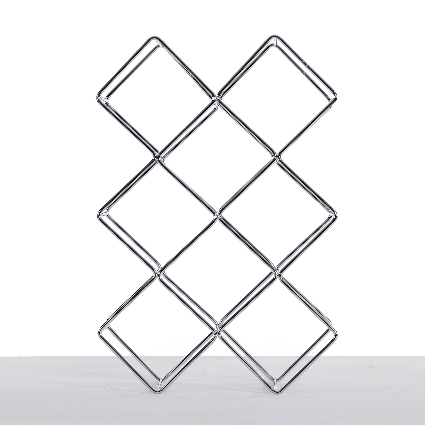 WEINFLASCHENHALTER "CUBE" | Metall, 37,5 cm | Weinregal