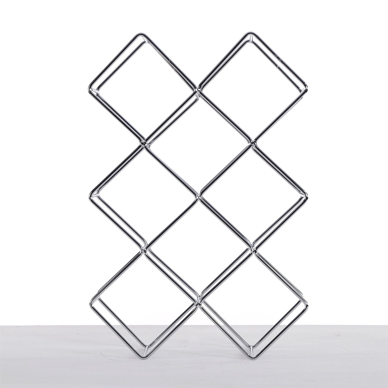 WEINFLASCHENHALTER "CUBE" | Metall, 37,5 cm | Weinregal
