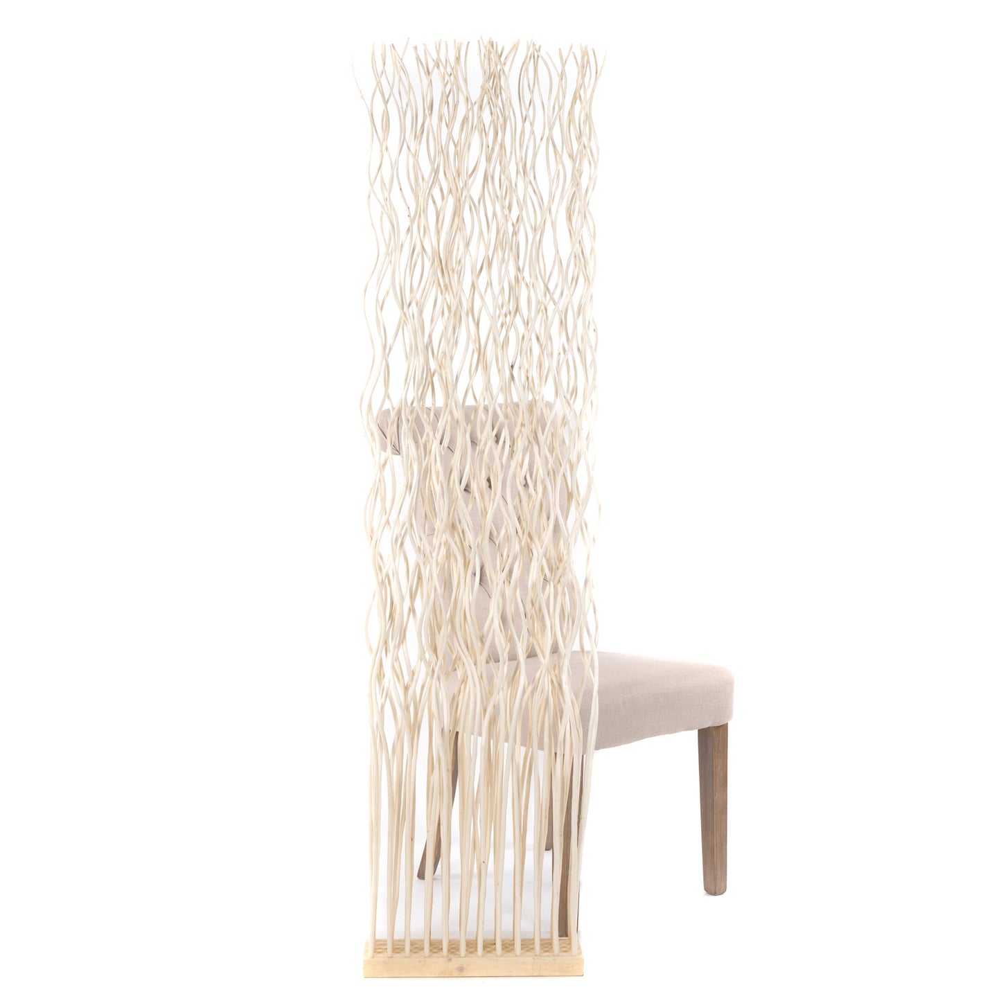 RAUMTEILER "WAVE" | Weidenholz, 170x40cm (HxB)  | Paravent, Trennwand