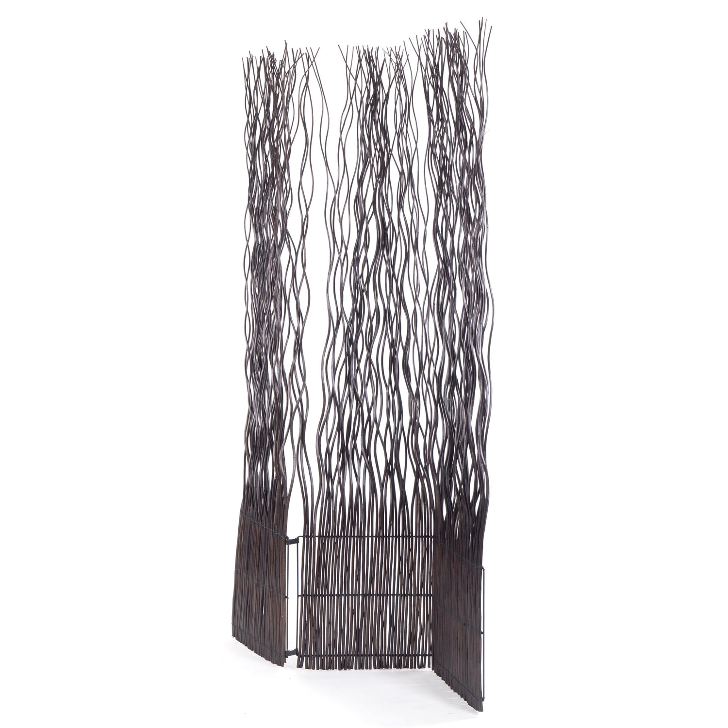 RAUMTEILER "WAVE 3" | Weide, 170x120cm (HxB) | Paravent, Trennwand