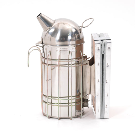 Imker Rauchbläser | Edelstahl, Ø 10cm Smoker für Bienenzucht