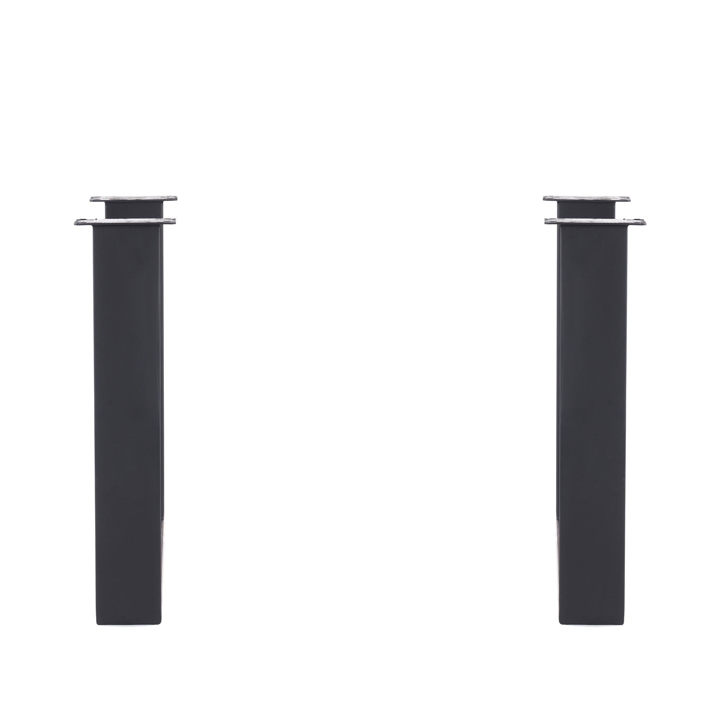 TISCHGESTELL SET „QUEBEC“ U-FORM STAHL | schwarz