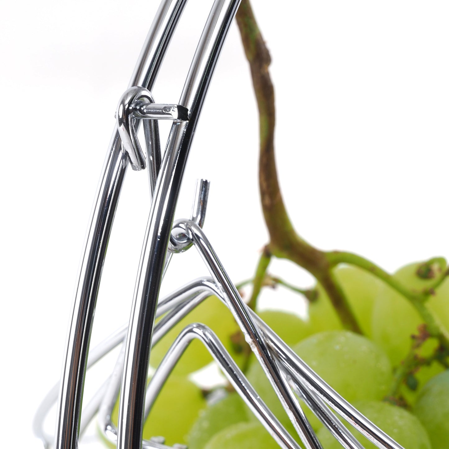OBST ETAGERE "SCHAUKEL" | 45 cm, Eisen | zweistöckiger Früchtekorb