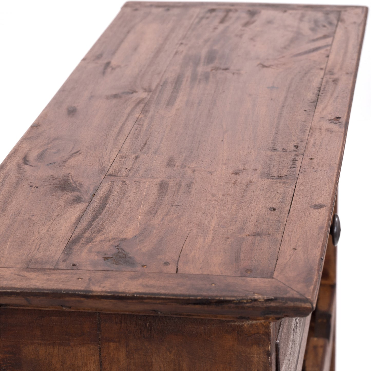 WEINREGAL 85x55cm(HxB), Flaschenregal mit Schublade vintage braun