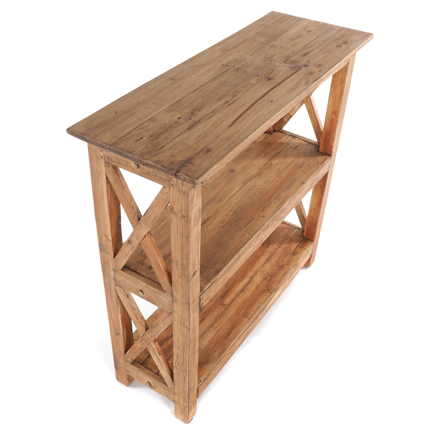 SCHUHREGAL "SIENA" | Massivholz, 90x92x33 cm | massives Holzregal