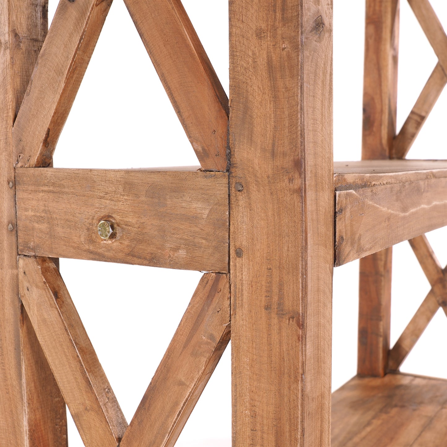 SCHUHREGAL "SIENA" | Massivholz, 90x92x33 cm | massives Holzregal