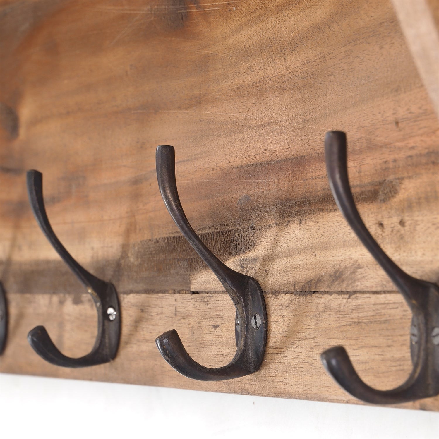 WANDGARDEROBE MIT REGAL "VINTAGE" | 60x26cm (BxH)  | Kleiderhaken
