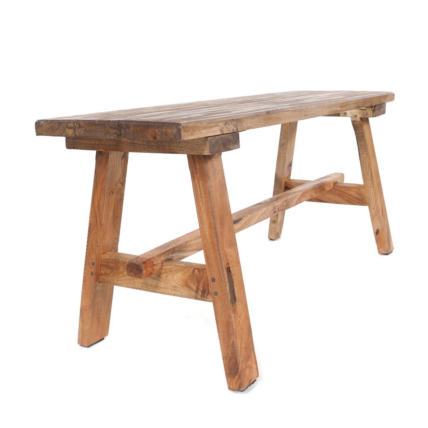 HOLZBANK "ANZIO" | Mahagoni, 90x39x26 cm (HxBxT) | Faltbank
