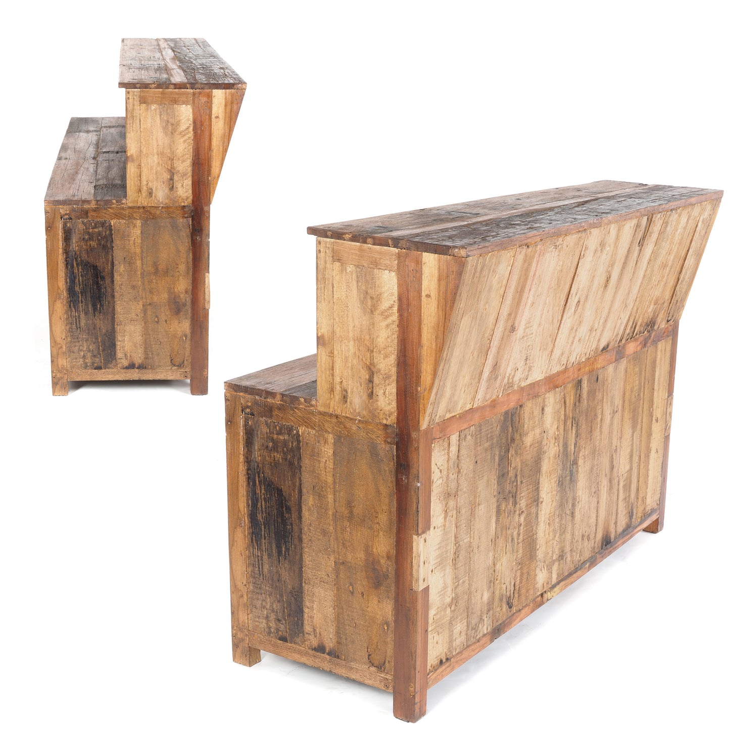 BARSCHRANK "PUREWOOD" | 150x110x55cm (BxHxT), Hausbar, Verkaufstresen