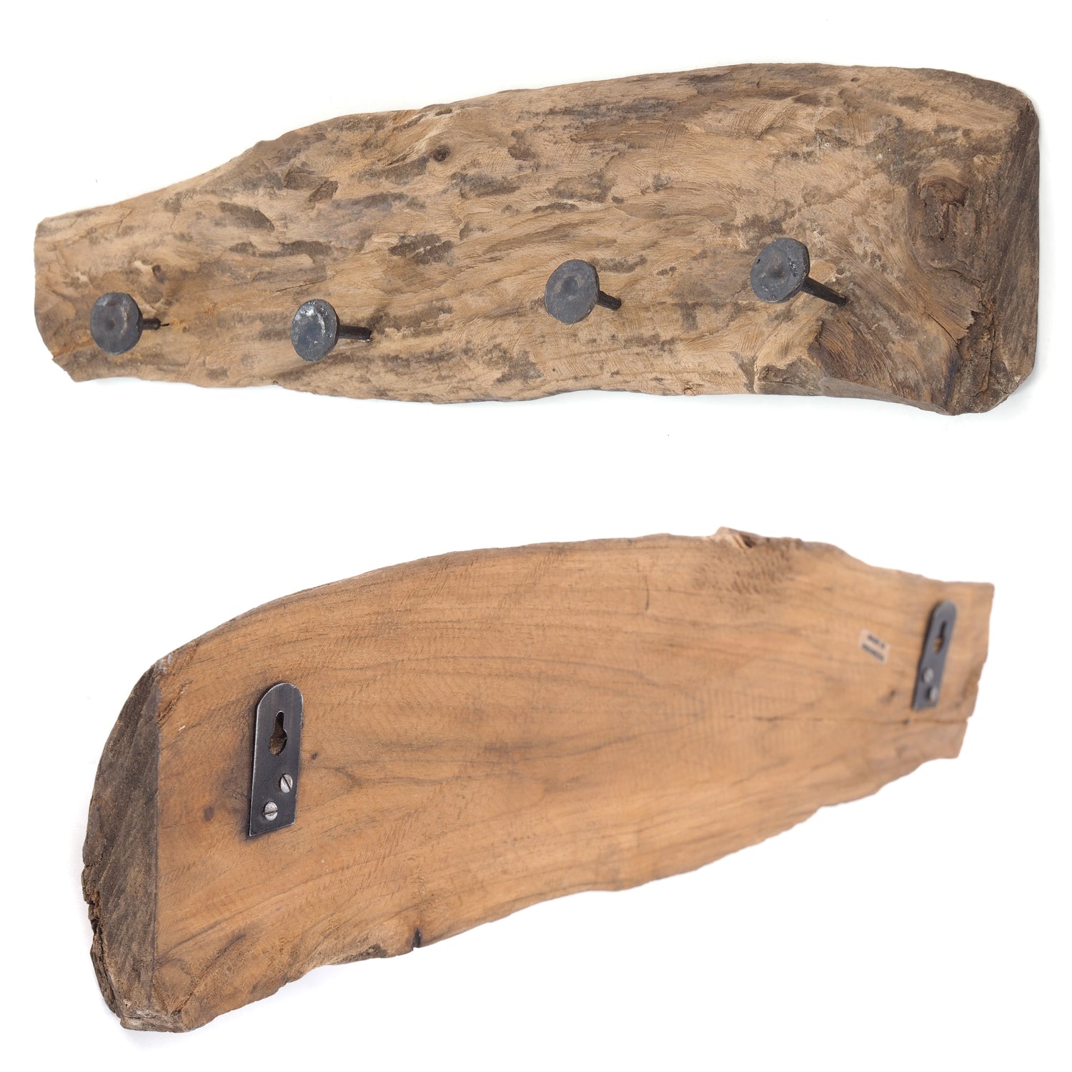 WANDGARDEROBE "TEAKROOTS 50" | Teakholzwurzel, 50x12cm(LxH)