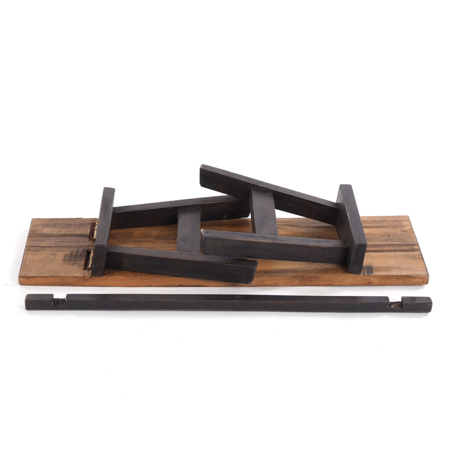 HOLZBANK "ANZIO" | Mahagoni, 90x39x26 cm (HxBxT) | Faltbank