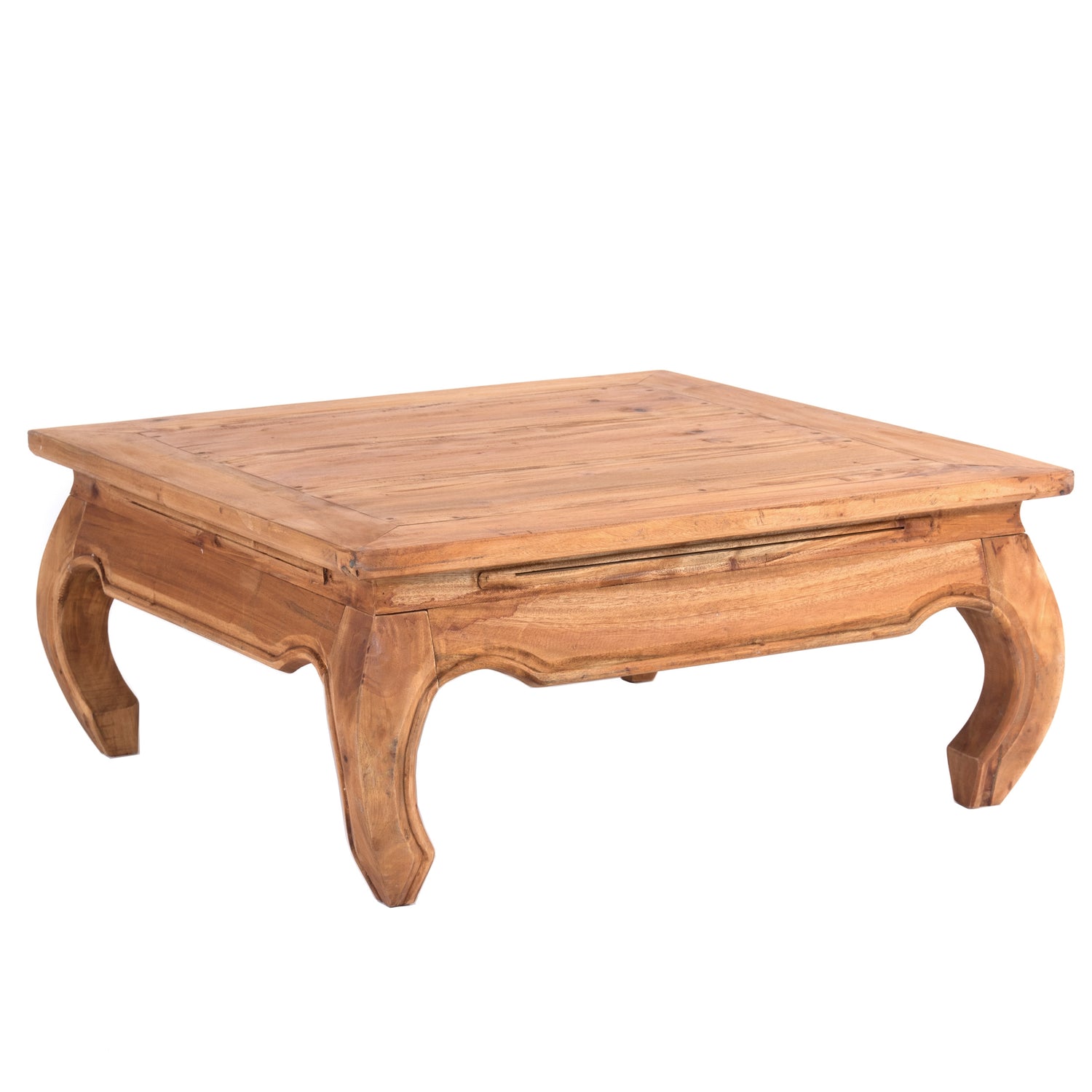 OPIUMTISCH "EAST 80" | 80x80x36 cm, Mahagoni | Beistelltisch