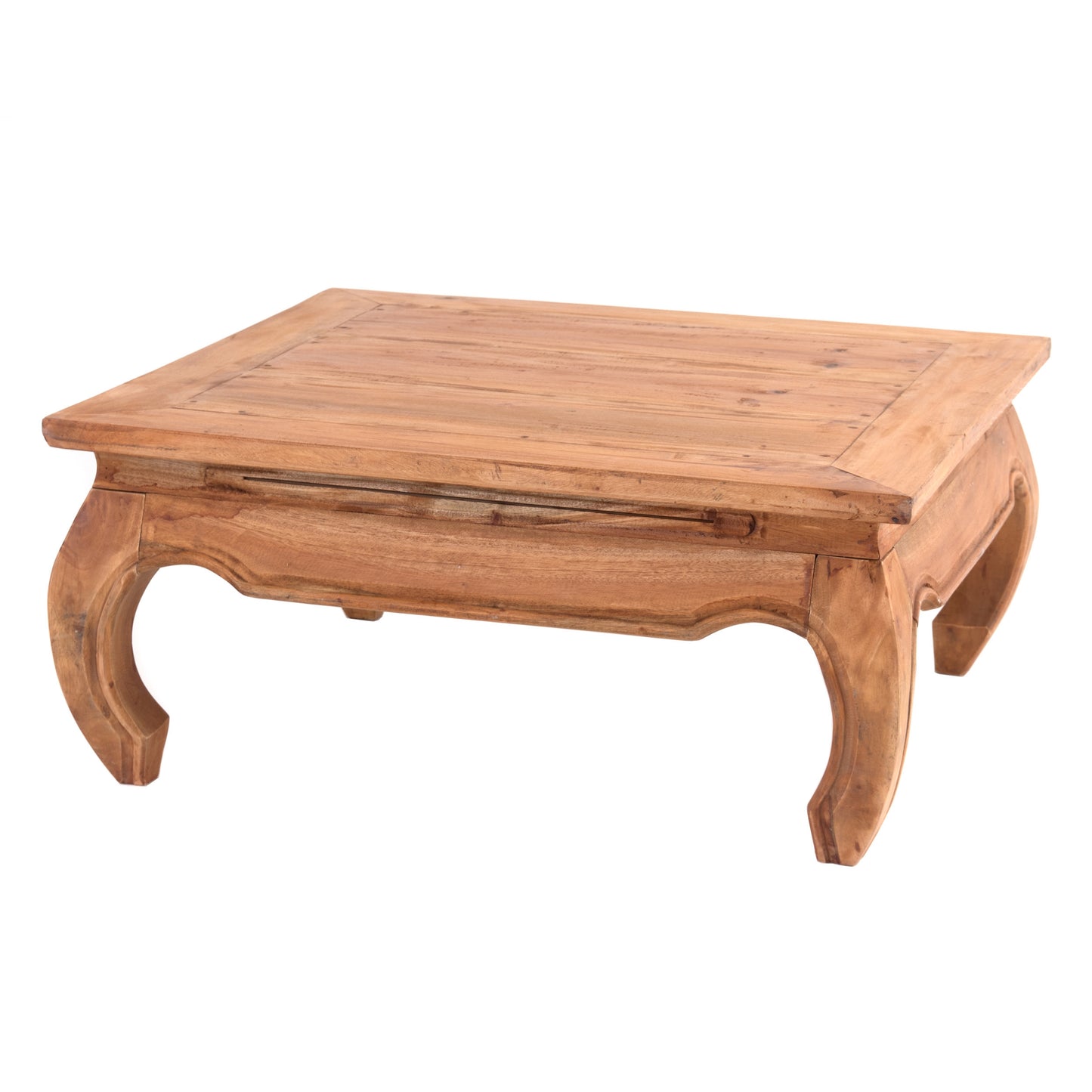 OPIUMTISCH "EAST 80" | 80x80x36 cm, Mahagoni | Beistelltisch