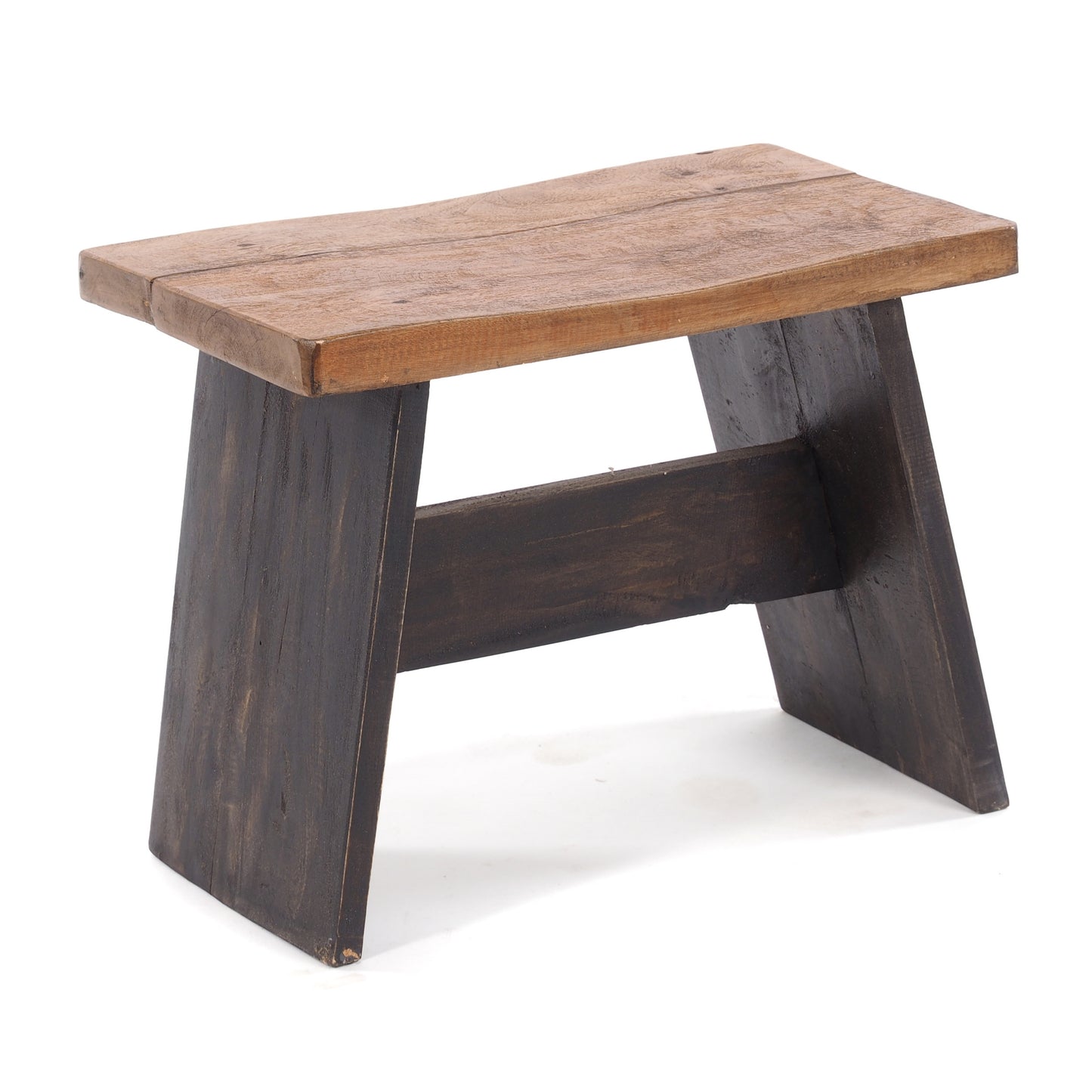 SITZBÄNKCHEN "SCHEMEL 40" | Mahagoni, 31x40x25cm | Fußhocker