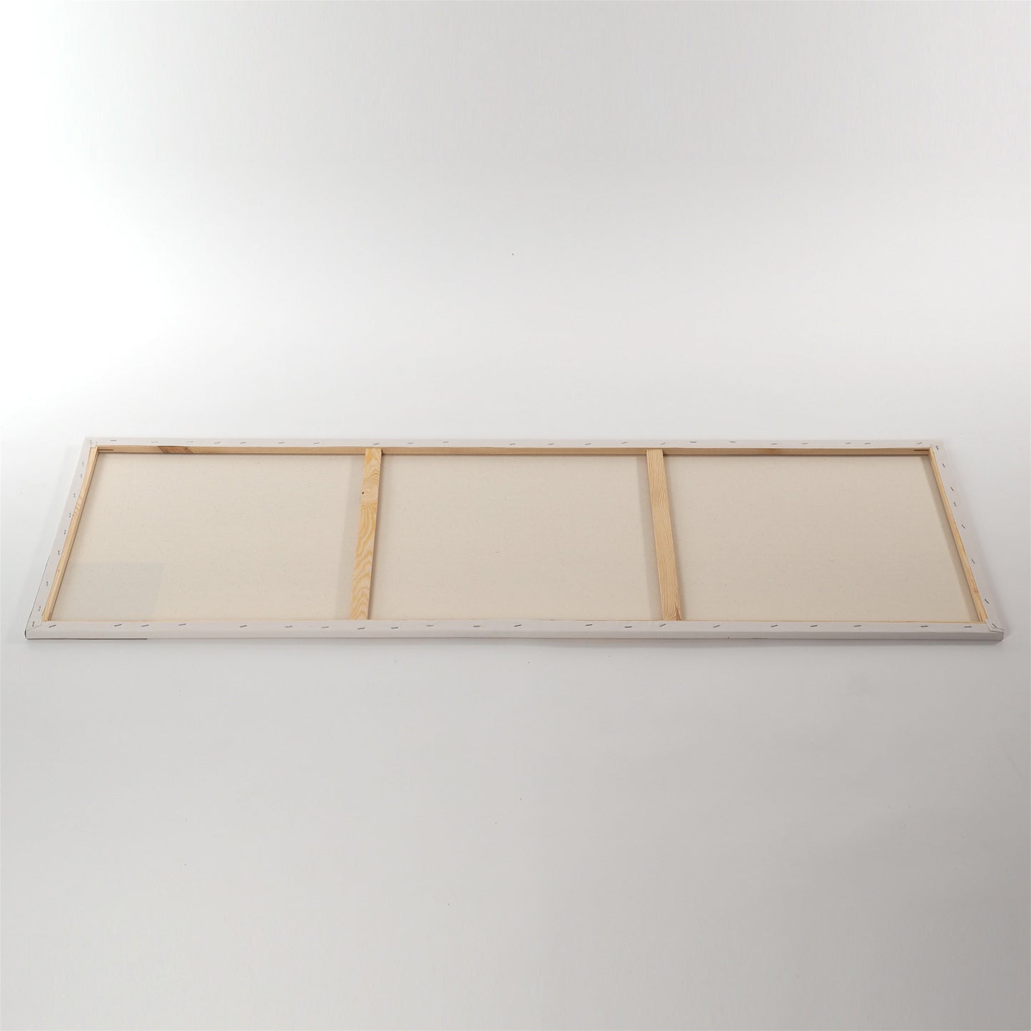 2 B.K. BASIC Leinwände | 50x150 cm | auf Keilrahmen, 100% Baumwolle