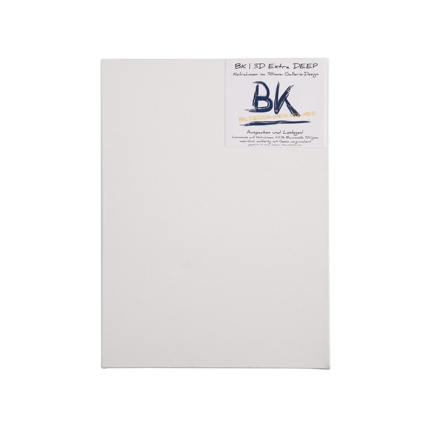 2x BK DEEP EDGE KEILRAHMEN 50x70cm | Leinwände extra hohen Keilrahmen