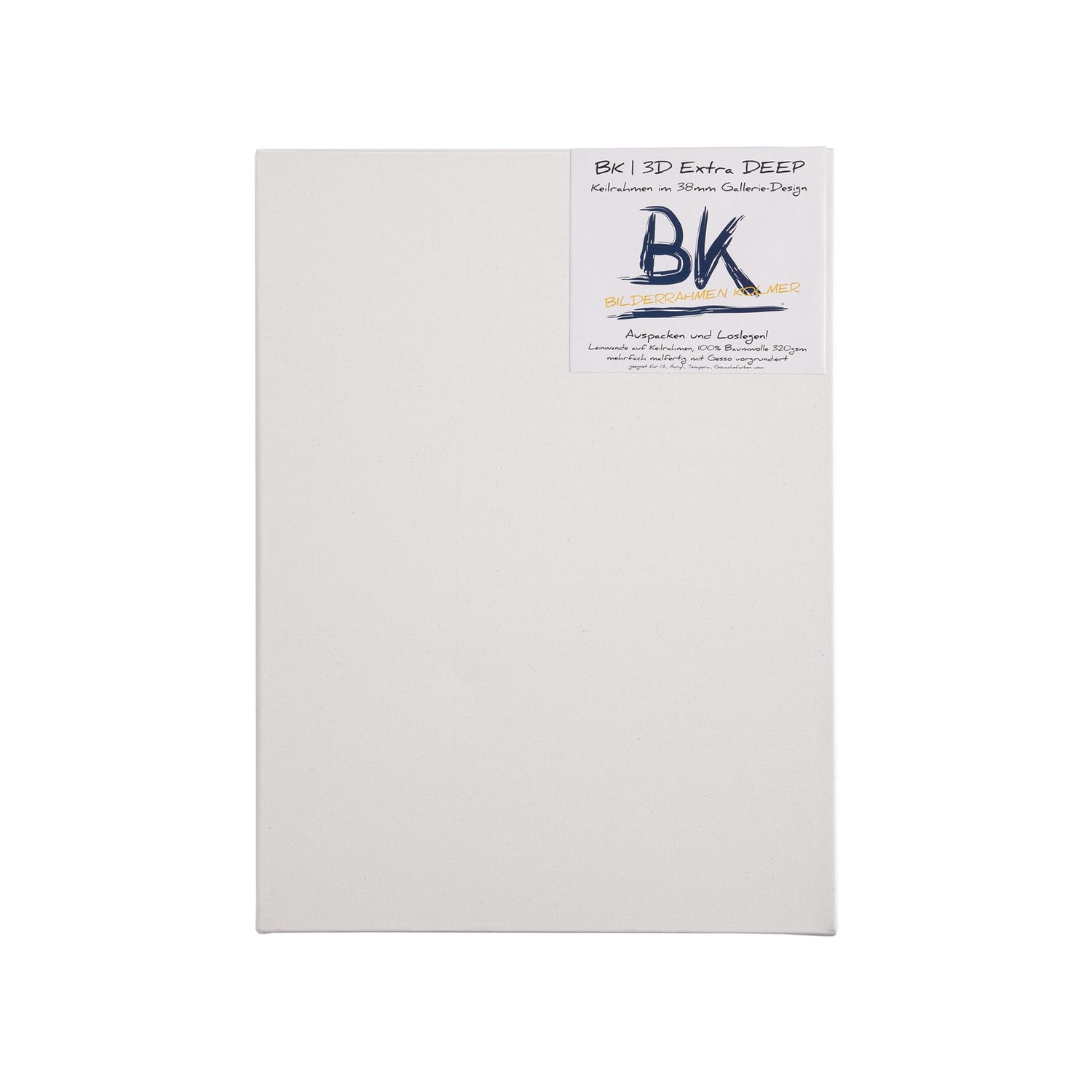 2x BK DEEP EDGE KEILRAHMEN 50x70cm | Leinwände extra hohen Keilrahmen