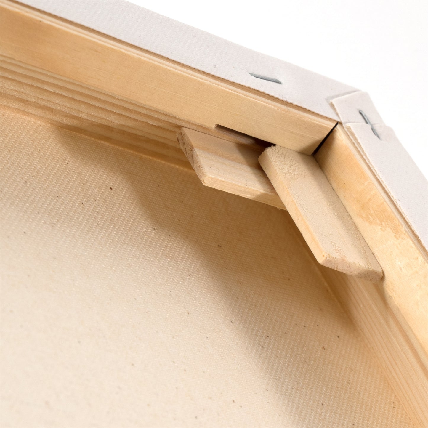 2x BK DEEP EDGE KEILRAHMEN 30x30cm | Leinwände extra hohen Keilrahmen