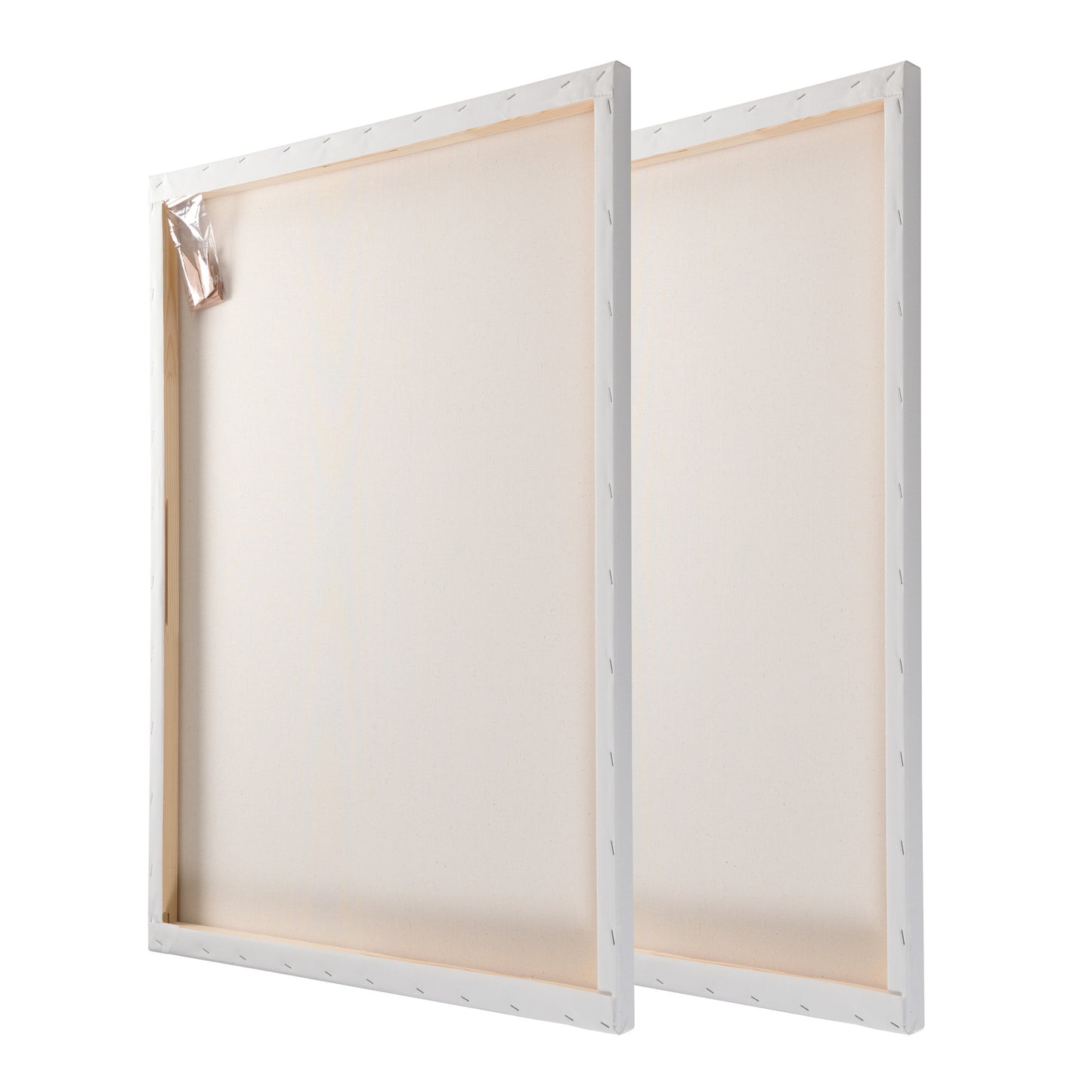 2x PREMIUM EXTRA HOCH 3D KEILRAHMEN 60x80cm | Galerie Leinwände