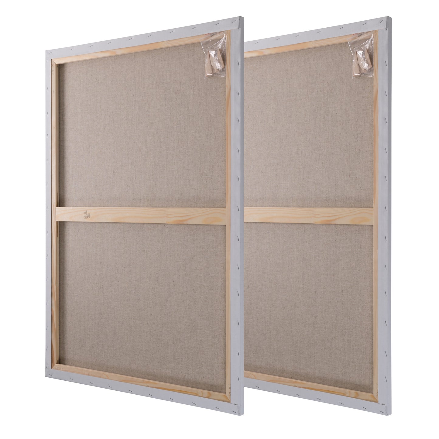 2x ARTIKUM LEINEN | PREMIUM LEINWAND auf KEILRAHMEN 70x100cm |