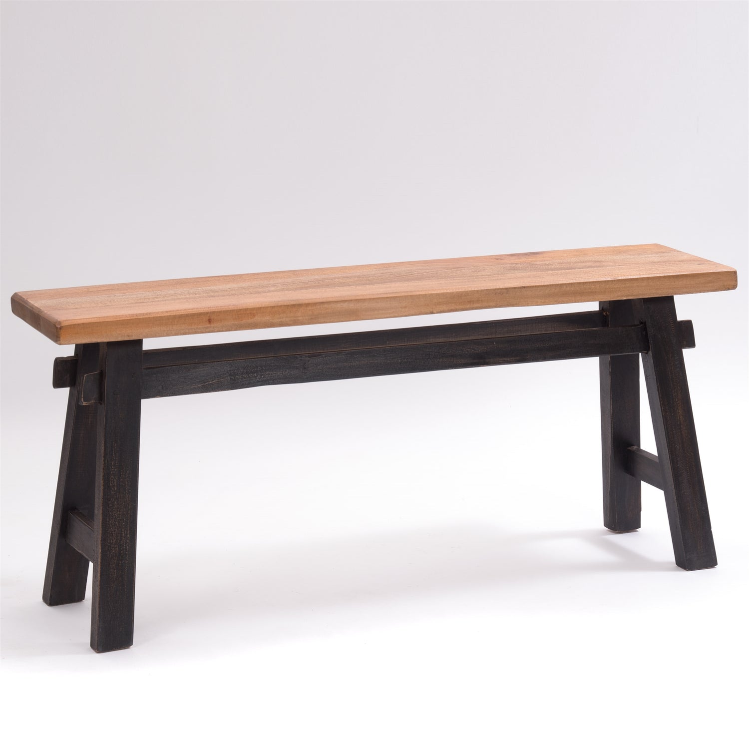 SITZBANK "EAST" | Mahagoni, 118x53x27,5cm (BxHxT) | Holzbank