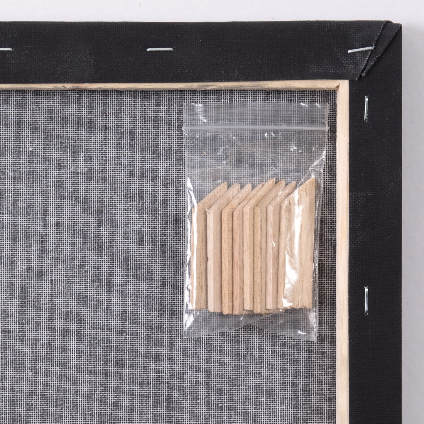 8x ART-STAR UNIVERSITY BLACK LEINWÄNDE 80x100cm | bespannte Keilrahmen