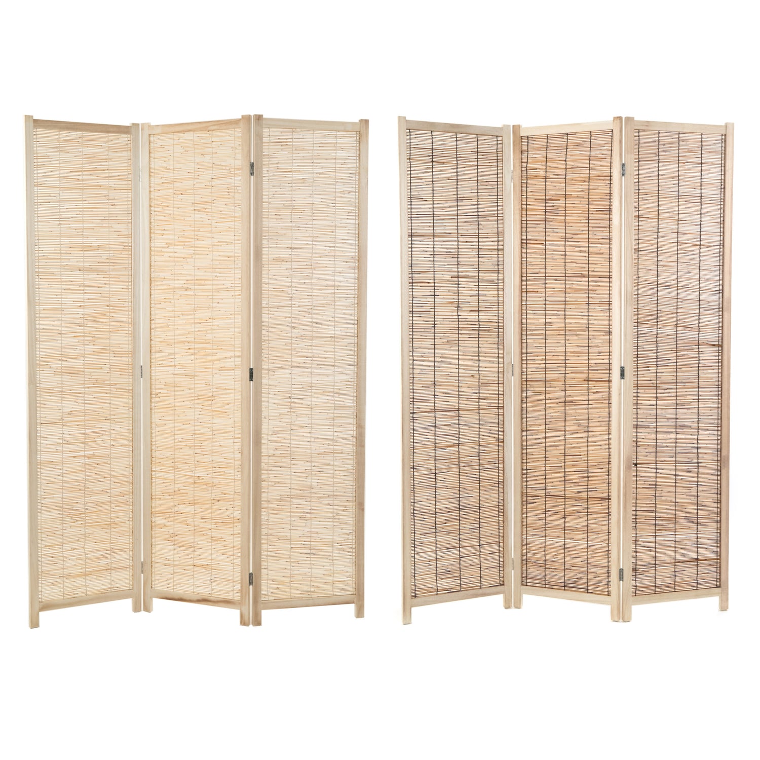 RAUMTEILER "PLAYA" | Schilfrohr, 170x120 cm | Natur Paravent