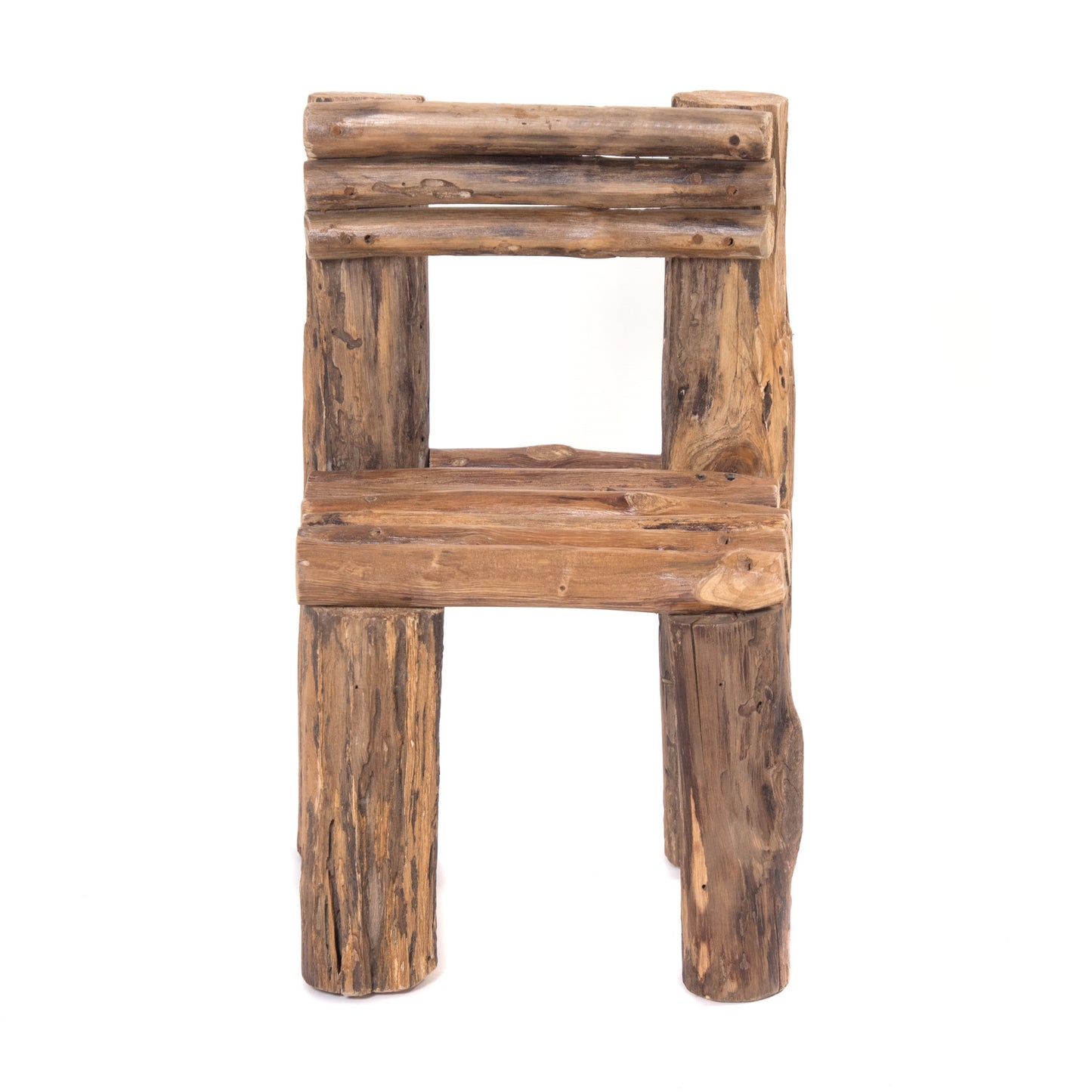 BLUMENHOCKER "BLOOM" | Teak, 50 cm | Pflanzenhocker